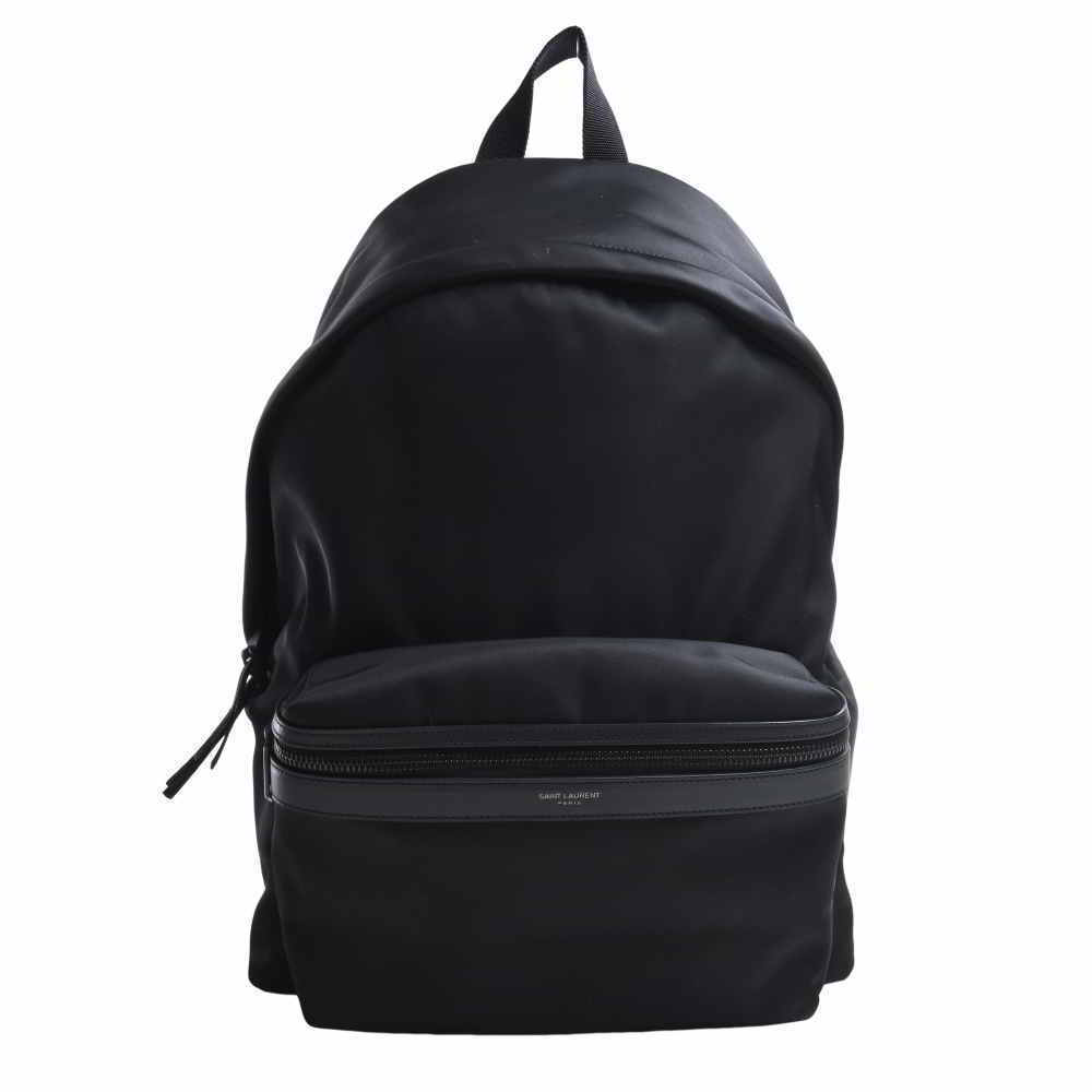 Saint Laurent Nylon Backpack Rucksack Black